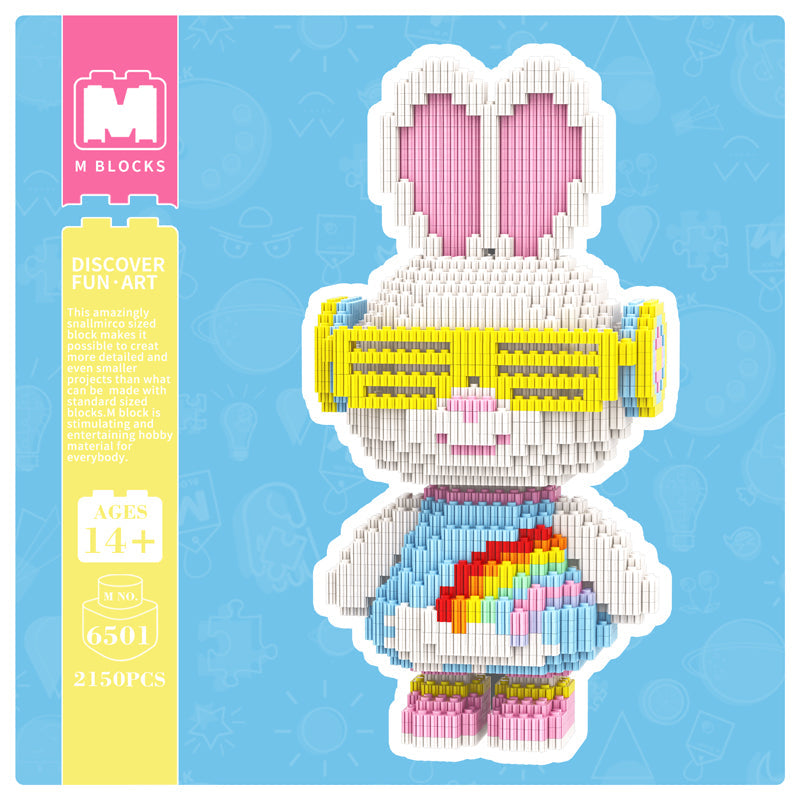 MiniMomo - Rainbow Rabbit 6501