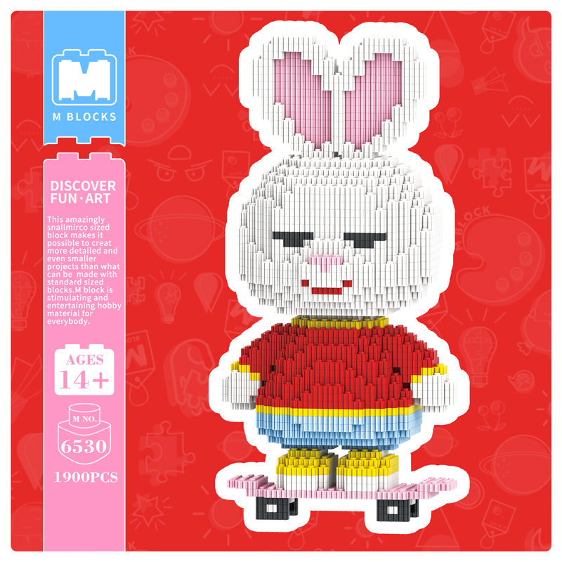 MiniMomo -The Skateboard Rabbit 6530