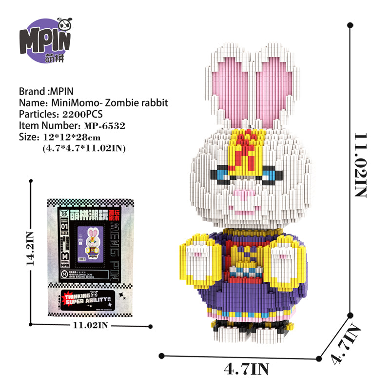 MiniMomo -Zombie Rabbit 6532