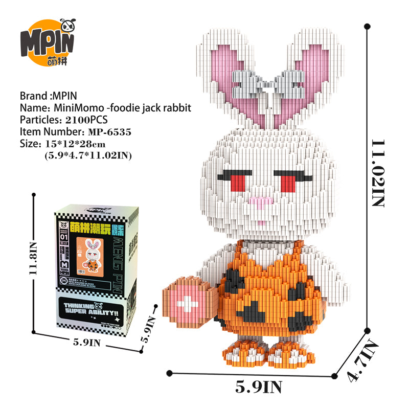 MiniMomo -Foodie Jack Rabbit 6535