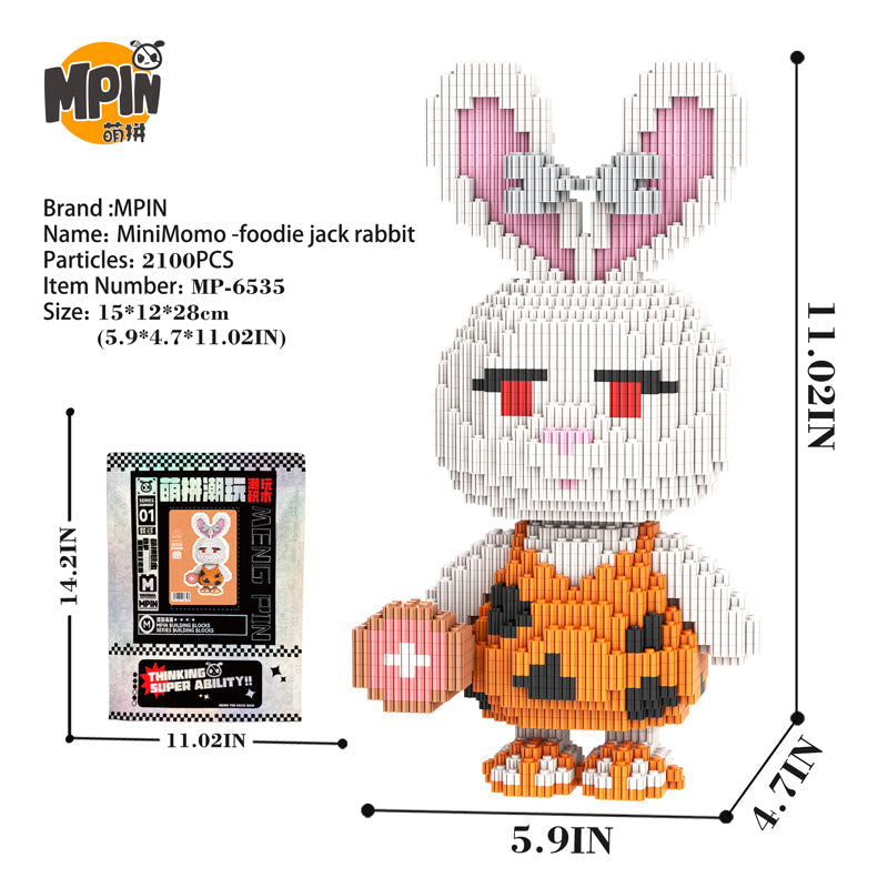 MiniMomo -Foodie Jack Rabbit 6535