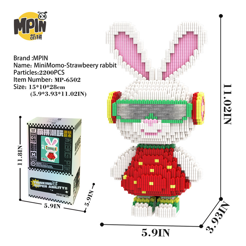 MiniMomo - Strawberry Rabbit 6502