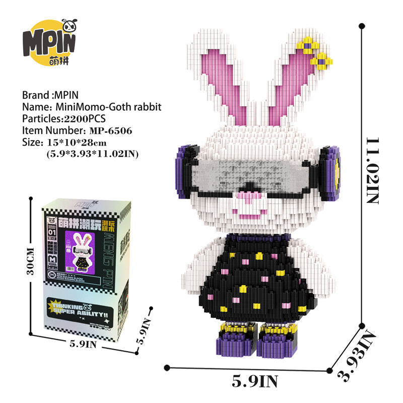 MiniMomo - Goth Rabbit 6506