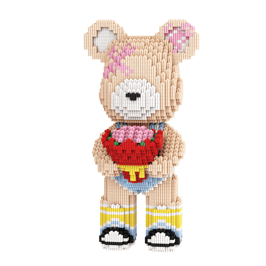 Q Version New Bouquet Bear 6610