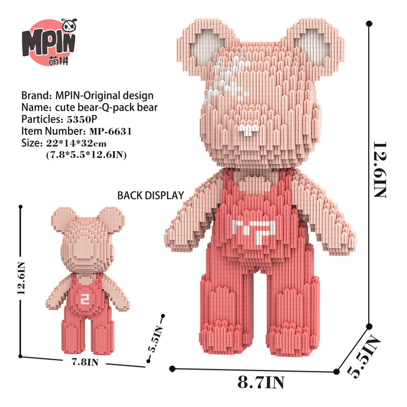 Cute Bear-Q Pack Bear 6631