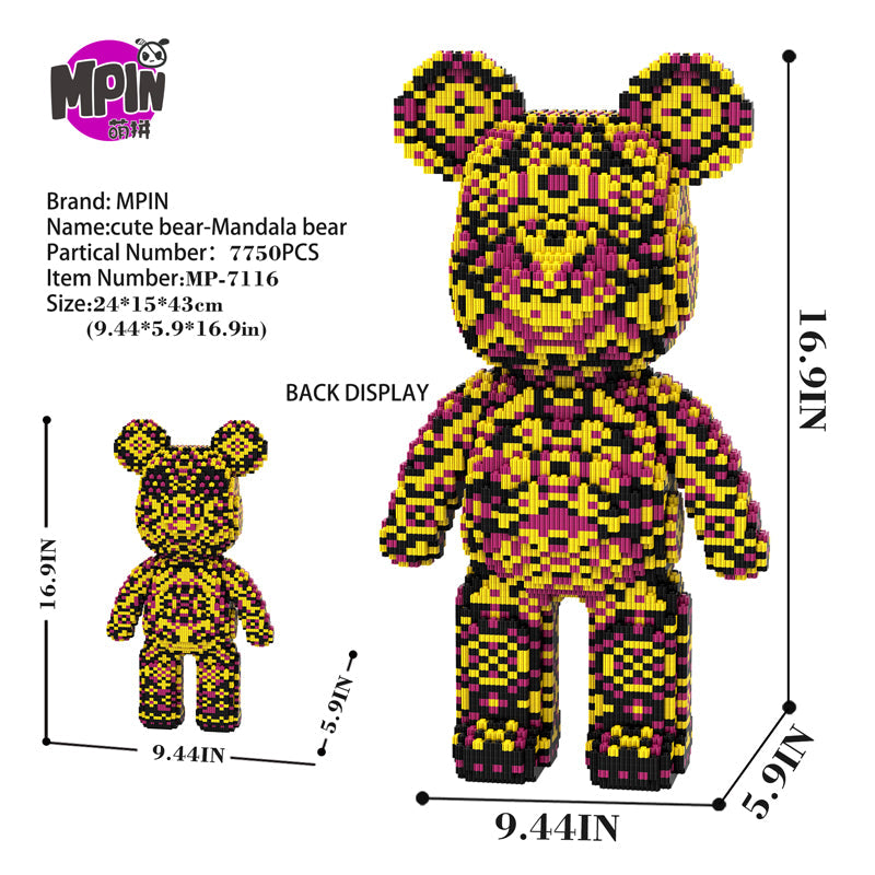 Mandala Bear 7116