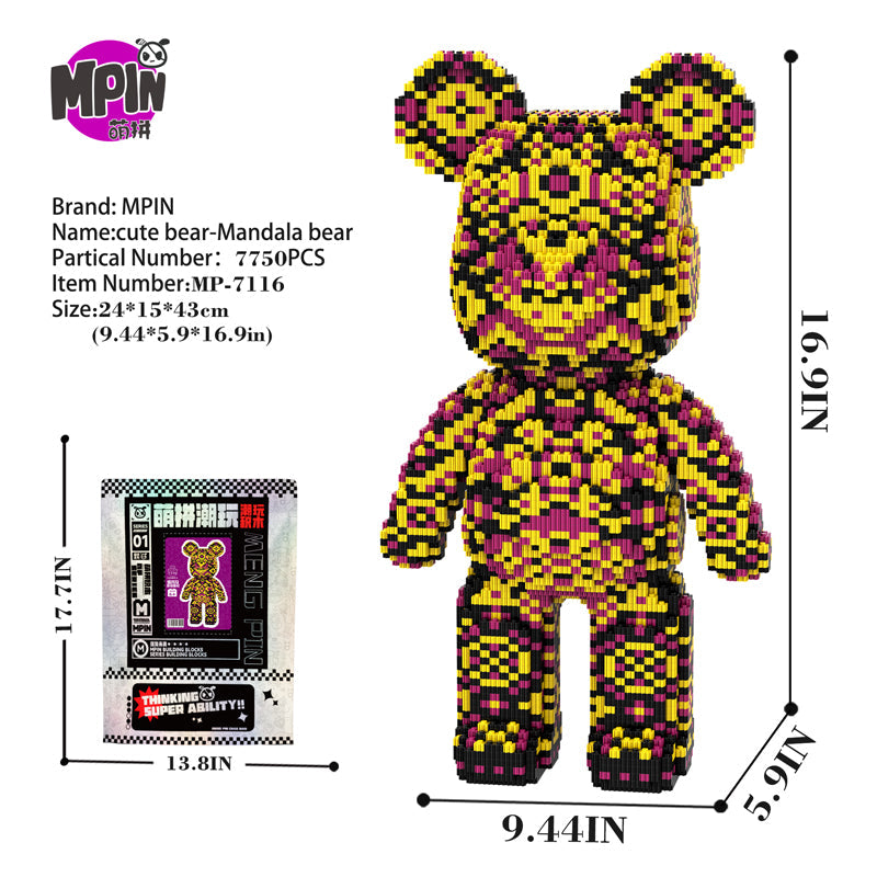 Mandala Bear 7116