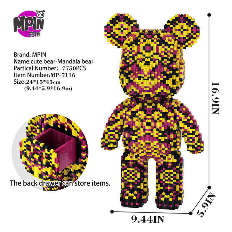 Mandala Bear 7116