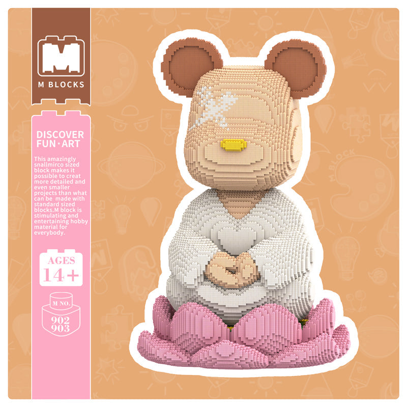 Zen Bear with Lotus Base 902/903