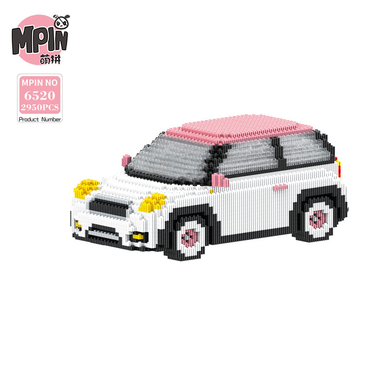 White MINI Car 6520