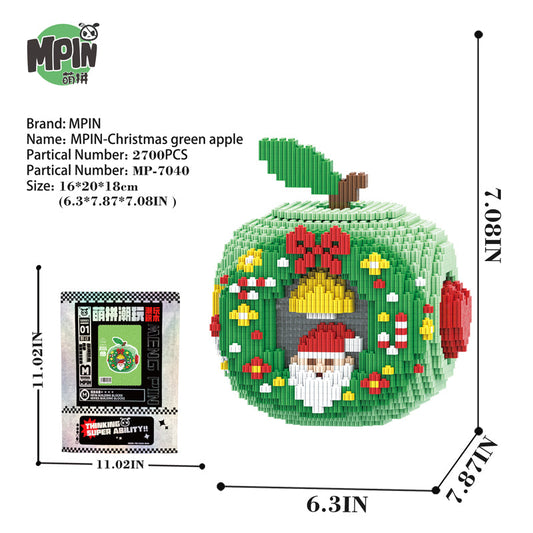 Christmas Green Apple 7040