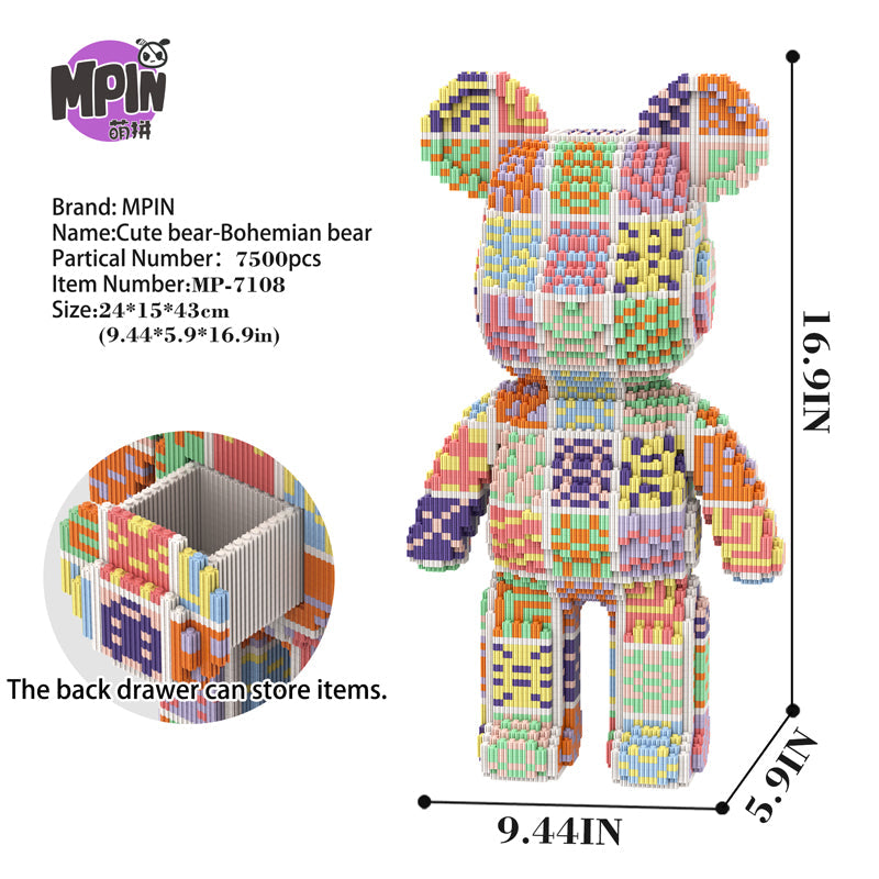 Bohemian bear-7108