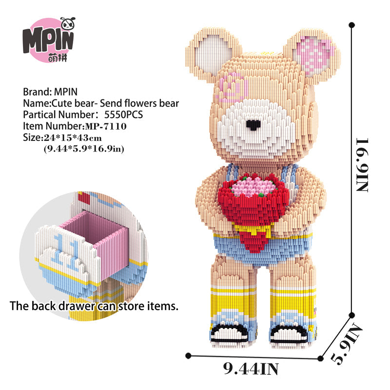 Send Flowers Bear-7110