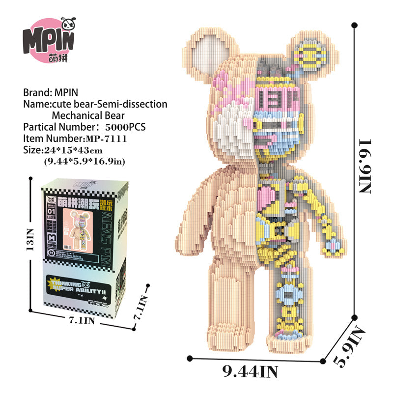 semi dissection mechanical bear 7111