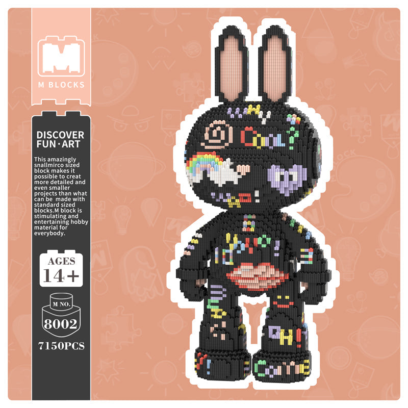 MOMO Bunny  Freehand doodling Rabbit 8002