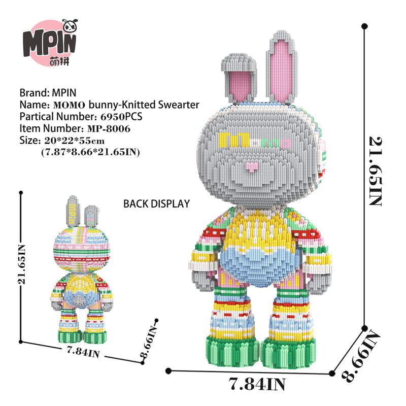 MOMO Bunny - Knitted Sweater 8005