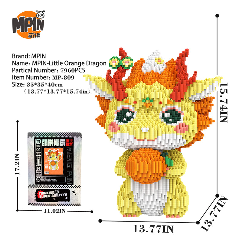 Little Orange Dragon 809