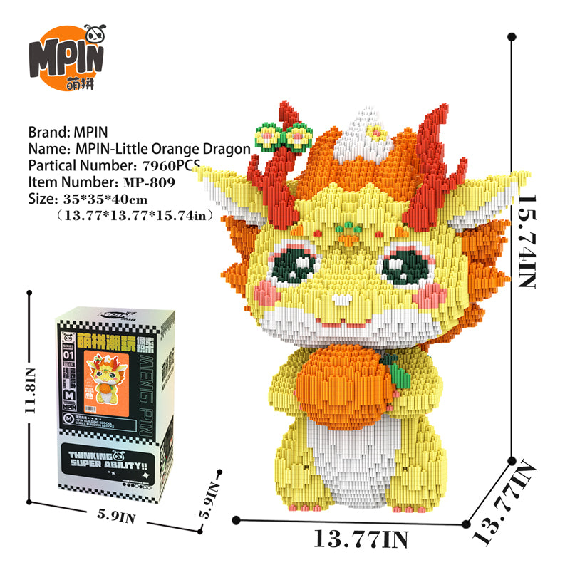 Little Orange Dragon 809