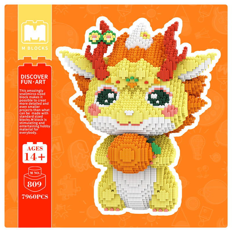 Little Orange Dragon 809