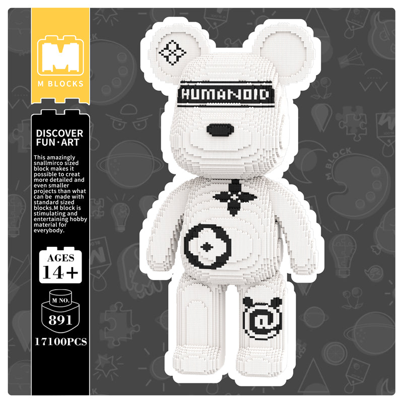 Cute Bear: White Bear 891